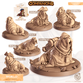 Worlo The Walrus 3D-printed model